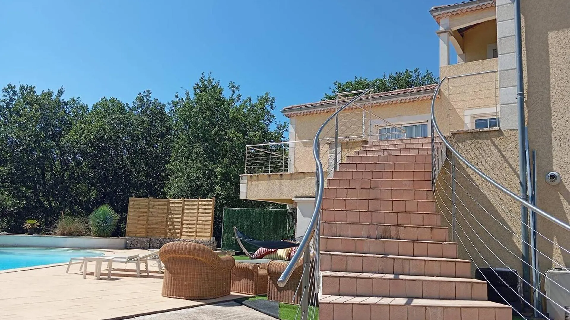 Villa T6 En Ardeche Avec Piscine Et Animaux Acceptes - Fr-1-382-220 Saint Alban Auriolles 0*,