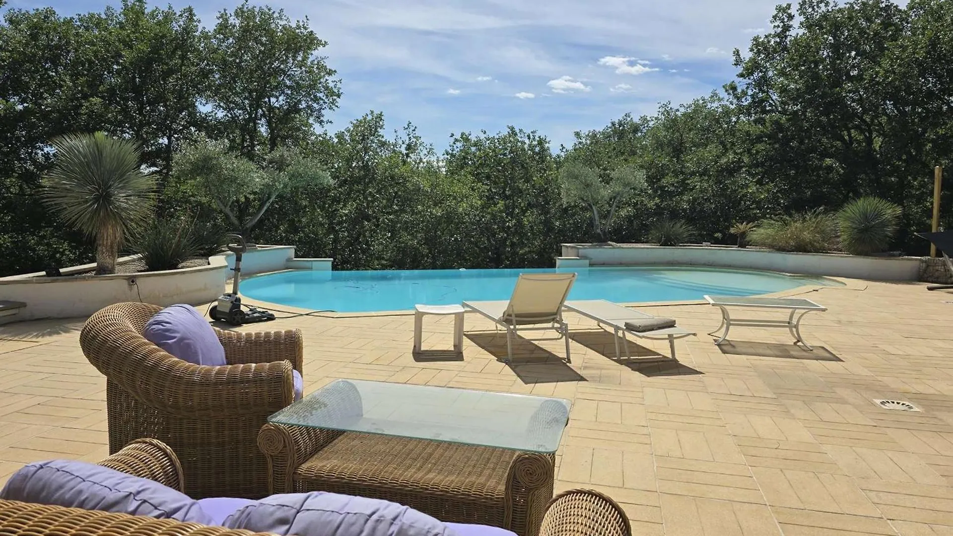 Villa T6 En Ardeche Avec Piscine Et Animaux Acceptes - Fr-1-382-220 Saint Alban Auriolles